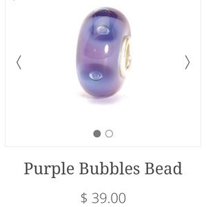 Trollbeads Purple Charm
